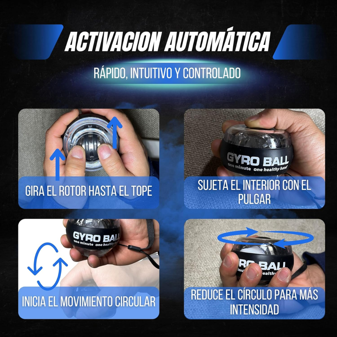 Gyro Ball - Ejercitador de Muñeca y Antebrazo