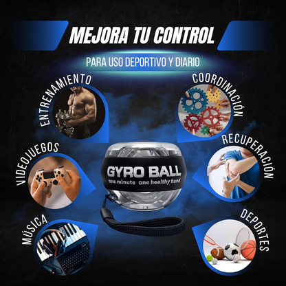 Gyro Ball - Ejercitador de Muñeca y Antebrazo
